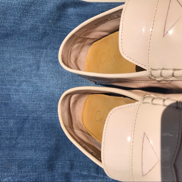 Pale Pink Patent Loafers - Picture 6 of 11